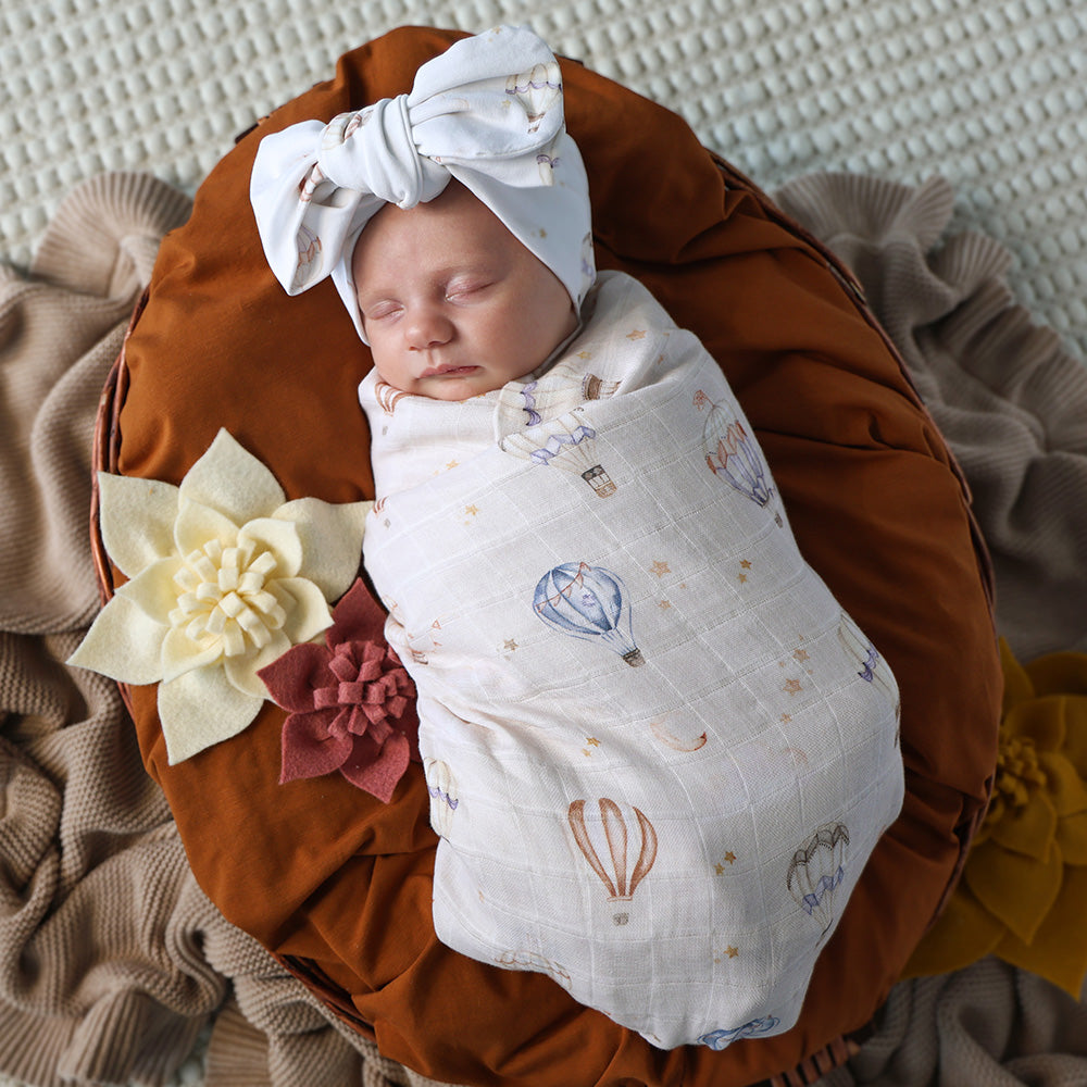 Up & Away Organic Muslin Wrap - View 1