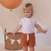 Up & Away Short Sleeve Organic Bodysuit | Snuggle Hunny