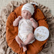 Up & Away Short Sleeve Organic Kimono Bodysuit - Thumbnail 1