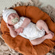 Up & Away Short Sleeve Organic Kimono Bodysuit - Thumbnail 3