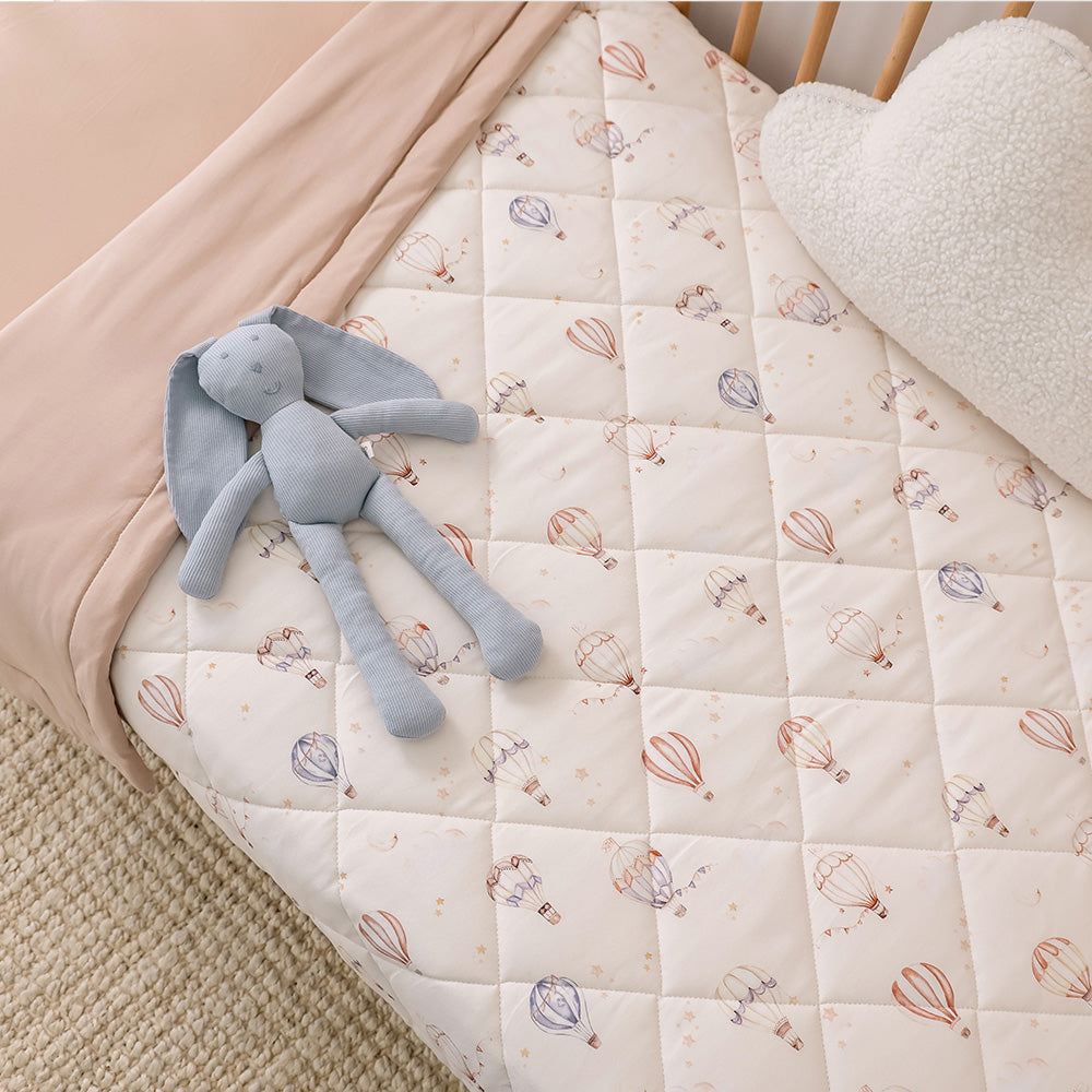 Up & Away Organic Cotton Cot Comforter - View 4