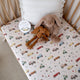 Vintage Cars Organic Fitted Cot Sheet - Thumbnail 1