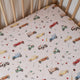 Vintage Cars Organic Fitted Cot Sheet - Thumbnail 2