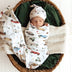 Vintage Cars Organic Muslin Wrap | Snuggle Hunny