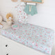 White Rabbit Organic Bassinet Sheet / Change Pad Cover - Thumbnail 3