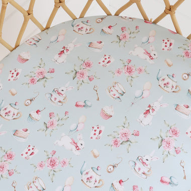 White Rabbit Organic Bassinet Sheet | Snuggle Hunny