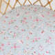 White Rabbit Organic Bassinet Sheet / Change Pad Cover - Thumbnail 2