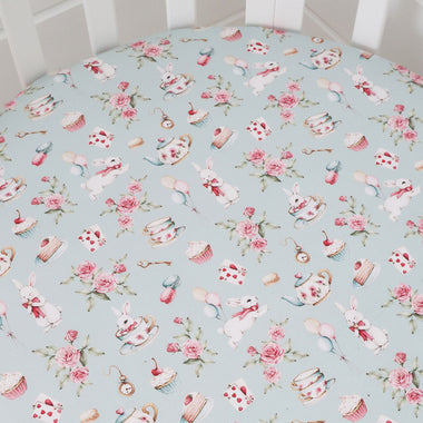 White Rabbit Organic Cot Sheet | Snuggle Hunny