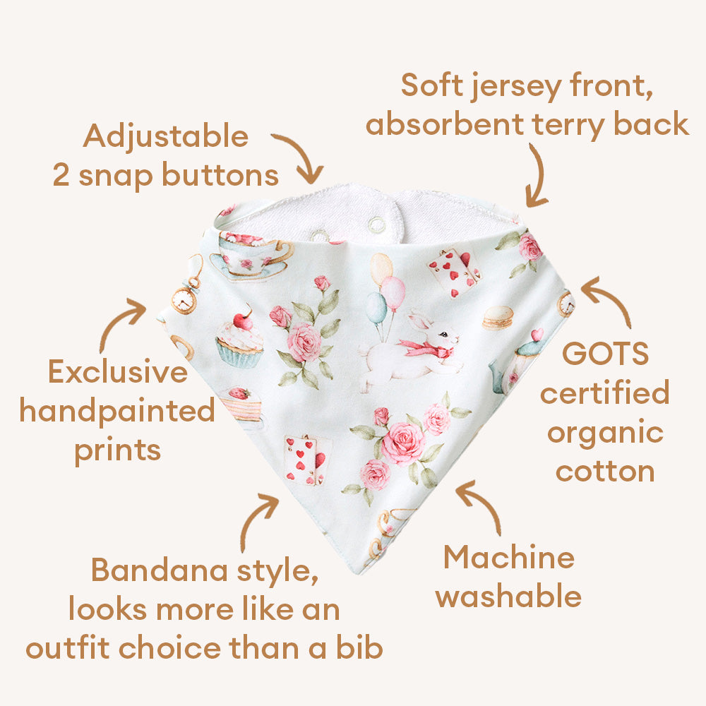 White Rabbit Organic Dribble Bib - View 4