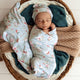White Rabbit Organic Jersey Wrap & Beanie Set - Thumbnail 1