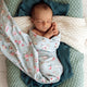 White Rabbit Organic Jersey Wrap & Beanie Set - Thumbnail 5