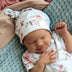 White Rabbit Organic Knotted Beanie | Snuggle Hunny
