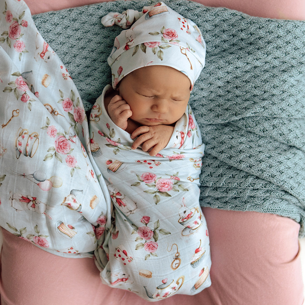 White Rabbit Organic Muslin Wrap - View 1
