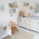 White Rabbit Organic Fitted Cot Sheet - Thumbnail 5