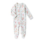 White Rabbit Organic Snuggle Sleepsuit Zip Footie - Thumbnail 2