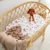 Wild Horses Organic Bassinet Sheet / Change Pad Cover | Snuggle Hunny