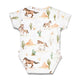 Wild Horses Short Sleeve Organic Bodysuit - Thumbnail 12