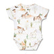 Wild Horses Short Sleeve Organic Bodysuit - Thumbnail 2