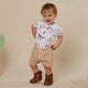 Wild Horses Short Sleeve Organic Bodysuit - Thumbnail 14