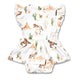 Wild Horses Short Sleeve Organic Dress - Thumbnail 11