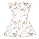Wild Horses Short Sleeve Organic Dress - Thumbnail 23
