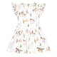 Wild Horses Short Sleeve Organic Dress - Thumbnail 17