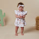 Wild Horses Short Sleeve Organic Dress - Thumbnail 18