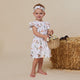 Wild Horses Short Sleeve Organic Dress - Thumbnail 21