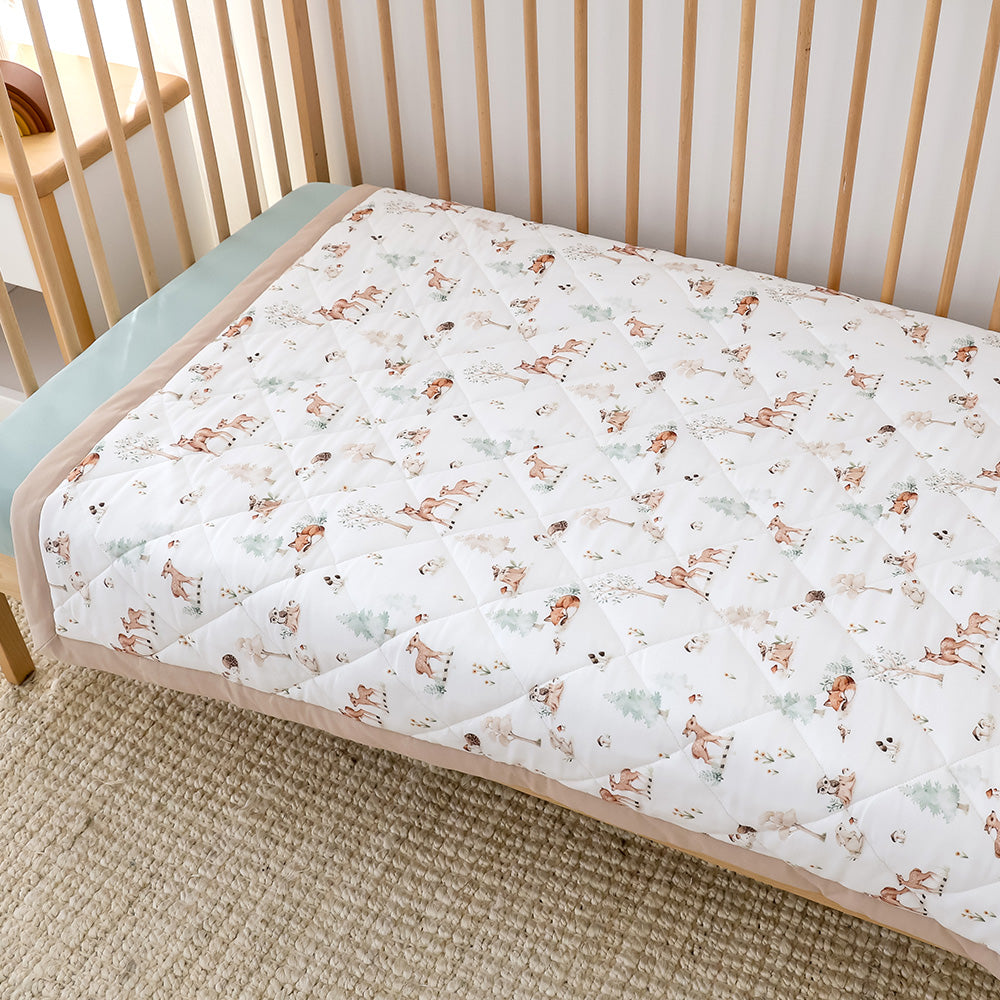 Woodland Tales Organic Cotton Cot Comforter - View 6