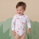 Woodland Tales Long Sleeve Organic Bodysuit - Thumbnail 4