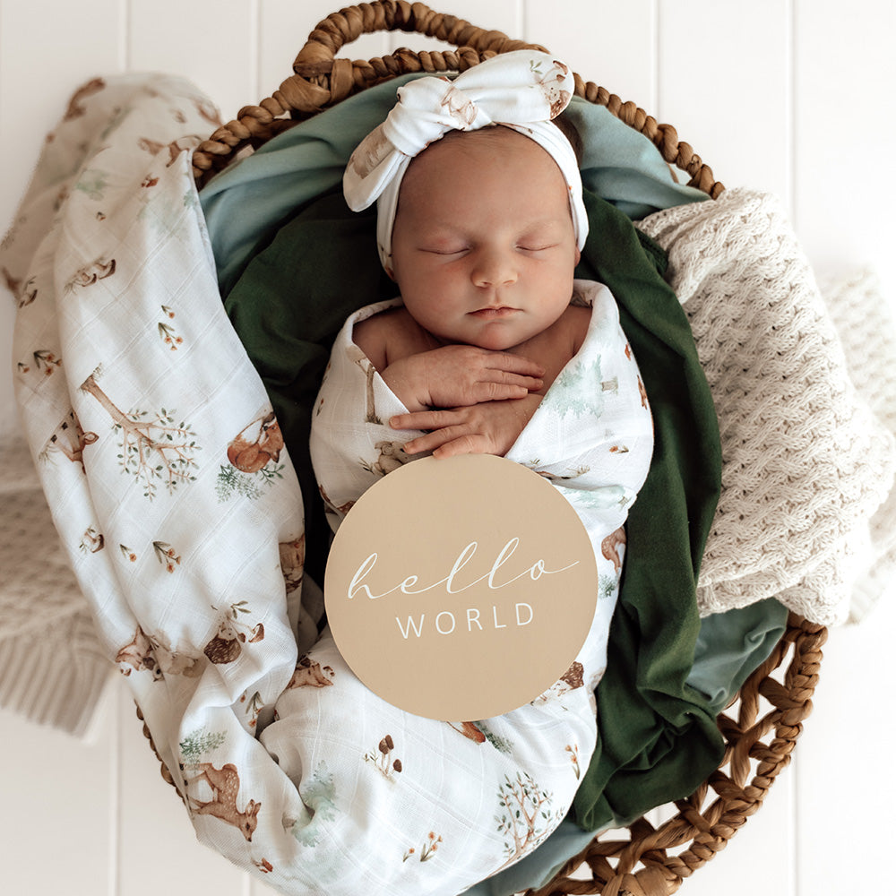 Woodland Tales & Pebble Reversible Milestone Cards - View 3