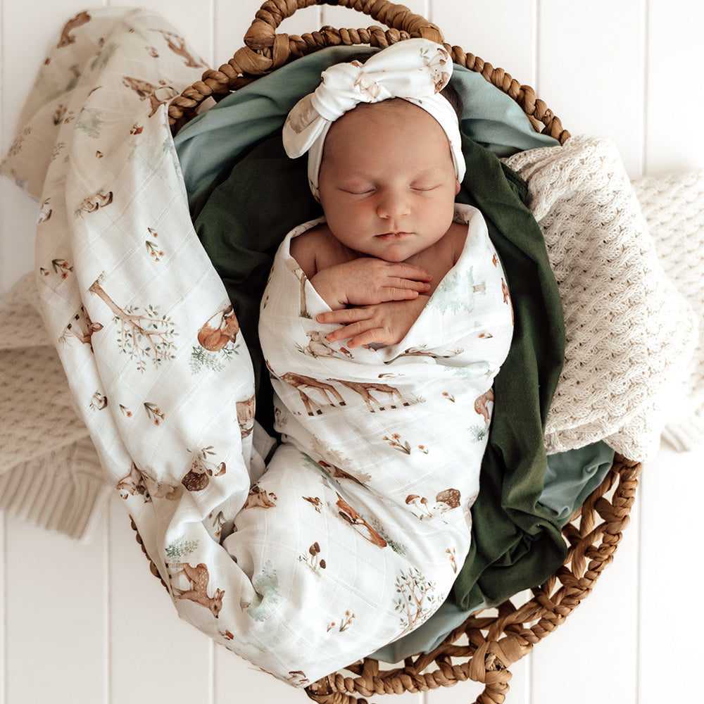 Woodland Tales Organic Muslin Wrap - View 4
