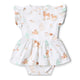 Woodland Tales Short Sleeve Organic Dress - Thumbnail 2