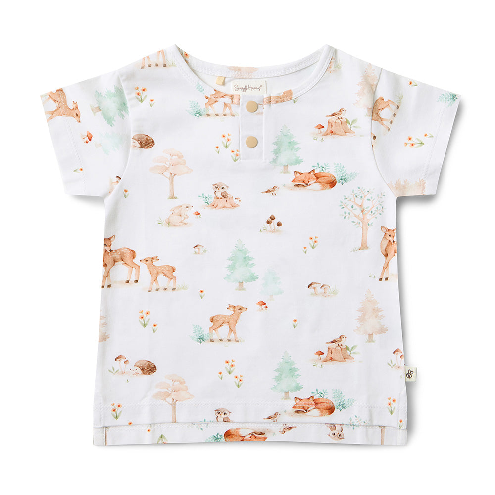 Woodland Tales Organic Short Sleeve Top - View 2