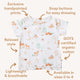 Woodland Tales Organic Short Sleeve Top - Thumbnail 5
